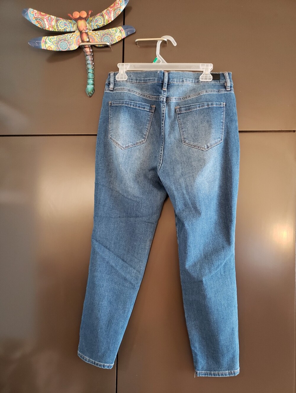 Nicole Miller New York SOHO Women's Skinny Jeans in Midwash Blue Size 8 - Picture 3 of 8